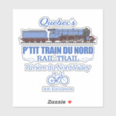 P'tit Train du Nord (RT2) Sticker (Vel)