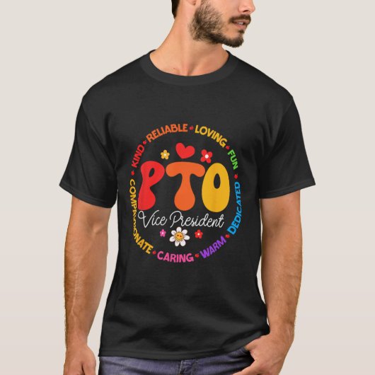 Pto Vice President Back To School Matching Parent T-shirt (Voorkant)