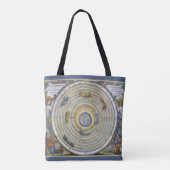 Ptolemaic Planisphere door Andreas Cellarius Tote Bag (Achterkant)