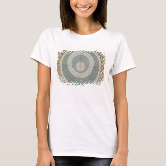 Ptolemaic System, van 'The Celestial Atlas' of T-shirt (Voorkant)