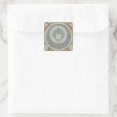 Ptolemaic System, van 'The Celestial Atlas' of Vierkante Sticker (Tas)