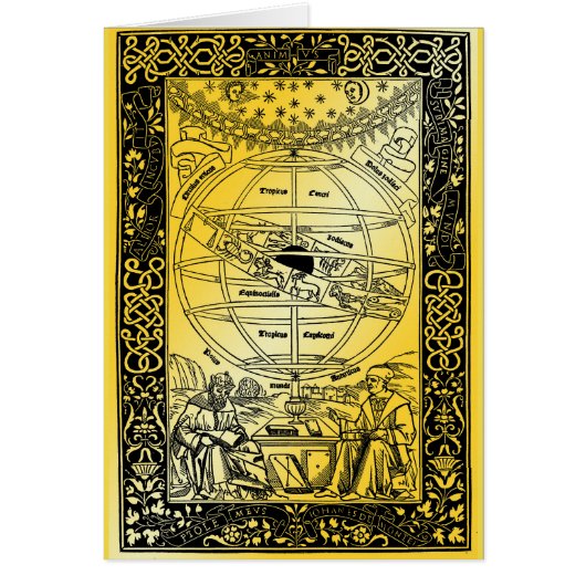 Ptolemy's System door Johanes de Monte Regio 1543 (Voorkant)