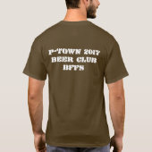 Ptown Beer Shirt met achterzijde (Achterkant)
