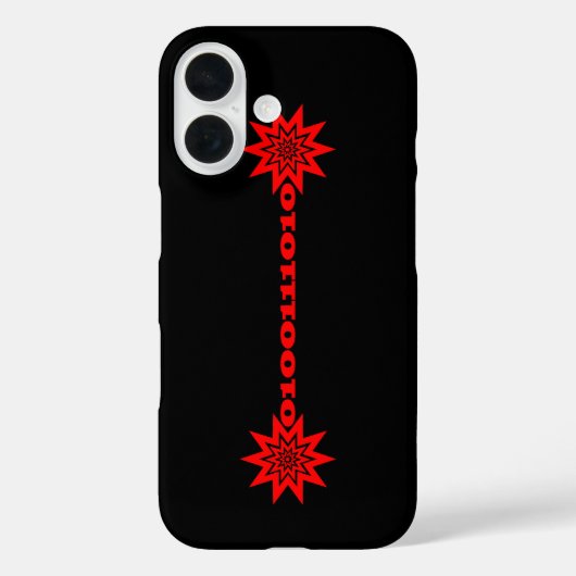 PTP Laserlichtdatabeam Case-Mate iPhone Case (Achterkant)