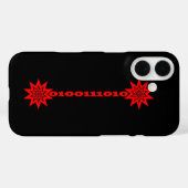 PTP Laserlichtdatabeam Case-Mate iPhone Case (Achterkant (horizontaal))