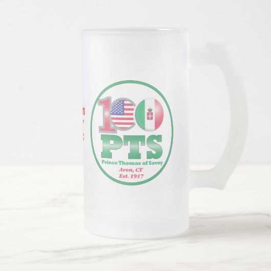 PTS 100th Jubileum Family Picnic Beer Mok (Rechts)