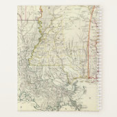 Pts Louisiana, Ark, Miss, Ala, Florida Planner (Achterkant)