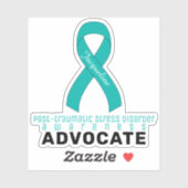 PTSD Awareness Advocate Vinyl Sticker (Vel)
