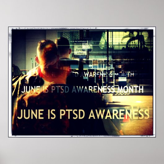 PTSD Awareness Poster (Voorkant)