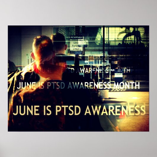 PTSD Awareness Poster (Voorkant)