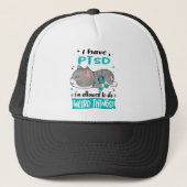 PTSD Awareness Ribbon Gifts-ondersteuning Trucker Pet (Voorkant)