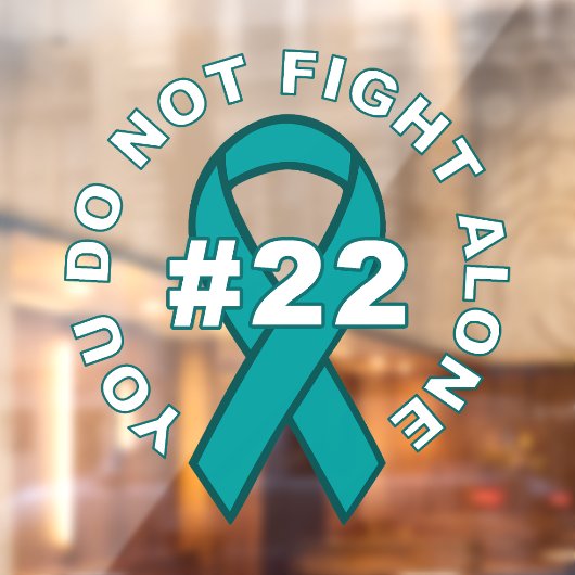 PTSD Awareness Window Cling Raamsticker (Vel 2)