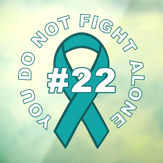 PTSD Awareness Window Cling Raamsticker (Vel 3)