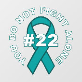 PTSD Awareness Window Cling Raamsticker (Vel)