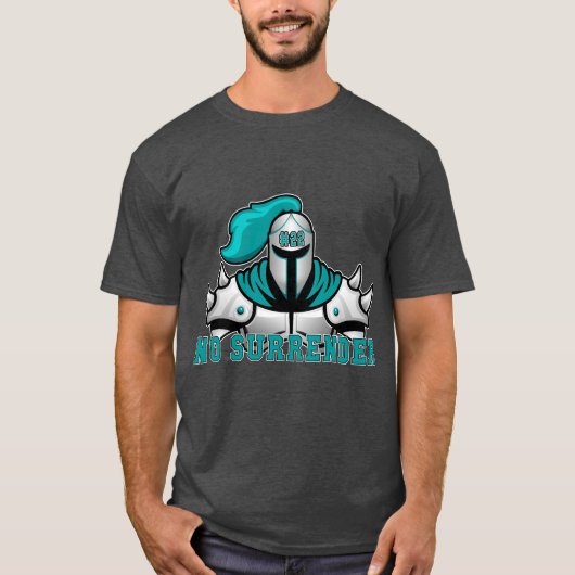 PTSD-BEWUSTMAKING | GEEN OVERLEVERING T-SHIRT (Voorkant)