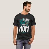 PTSD-bewustzijn Mama Kat Moeder Overlevende PTSD-b T-shirt (Voorkant volledig)