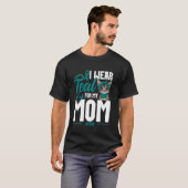 PTSD-bewustzijn Mama Kat Moeder Overlevende PTSD-b T-shirt (Voorkant volledig)