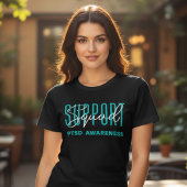 PTSD-bewustzijn Steun Team Tri-Blend Shirt