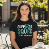 PTSD-bewustzijn Steun Team Tri-Blend Shirt