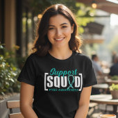 PTSD-bewustzijn Steun Team Tri-Blend Shirt