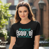 PTSD-bewustzijn Steun Team Tri-Blend Shirt