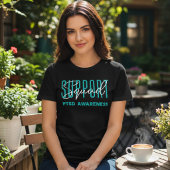 PTSD-bewustzijn Steun Team Tri-Blend Shirt