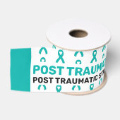 PTSD-bewustzijnspatroonlint Grosgrain Lint (Spoel)