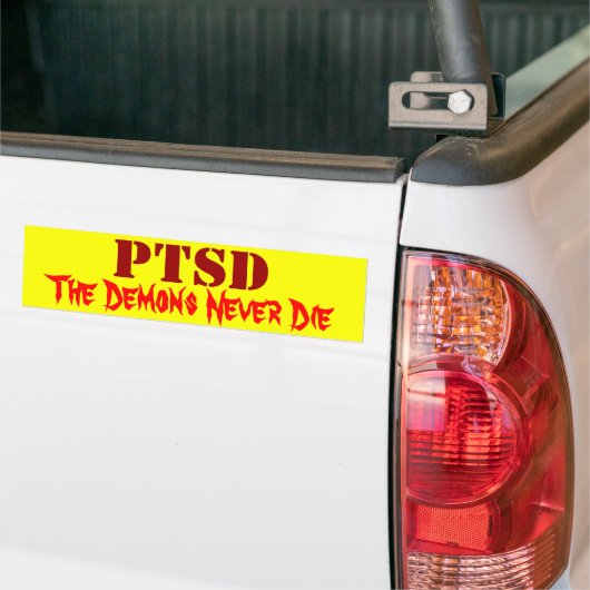 PTSD BUMPERSTICKER (Op Truck)