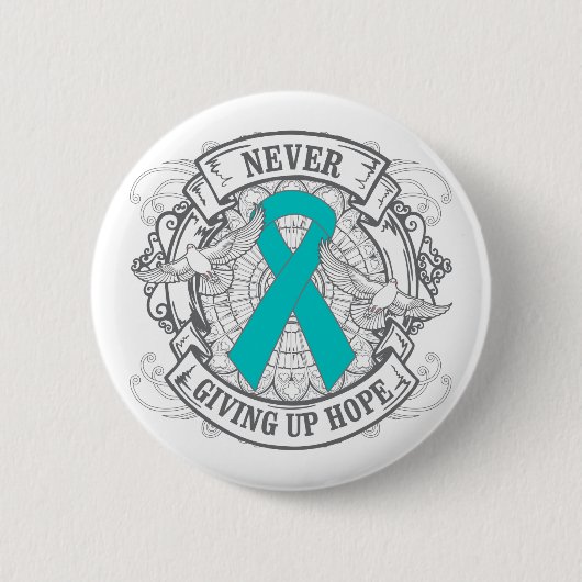 PTSD geeft nooit hoop op Ronde Button 5,7 Cm (Voorkant)
