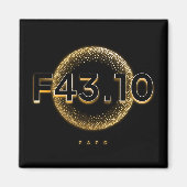 PTSD Geestelijk Gezondheidsbewustzijn F43.10 Magneet (Voorkant)