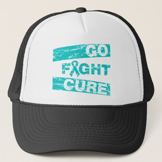 PTSD Go Fight Cure Trucker Pet (Voorkant)