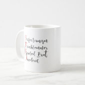 PTSD Humoureuze Mok (Voorkant links)