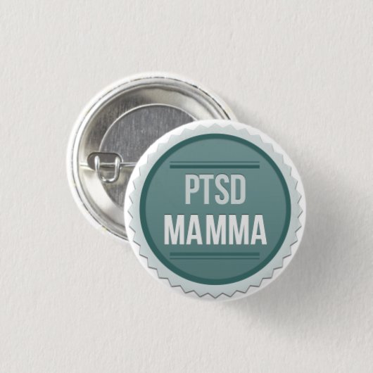 PTSD Mamma Ronde Button 3,2 Cm (Voorkant /achterkant)