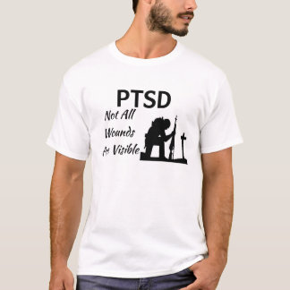 PTSD: Niet alle wonden zijn zichtbaar t-shirt