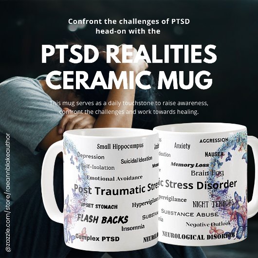 PTSD Realiteit Awareness Keramische Mok