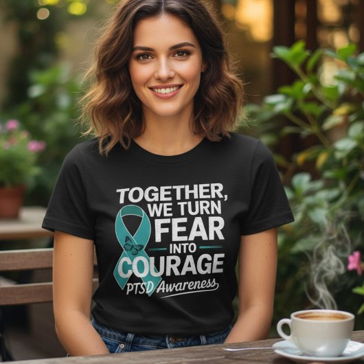 PTSD Steun Team Lintje Vlinder Tri-Blend Shirt