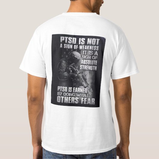 PTSD T-SHIRT (Achterkant)