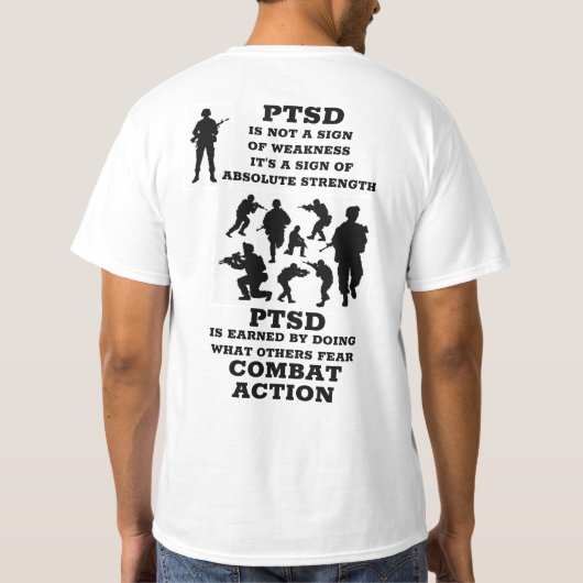 PTSD T-SHIRT (Achterkant)