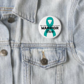 PTSD Warrior White Button (In situ)