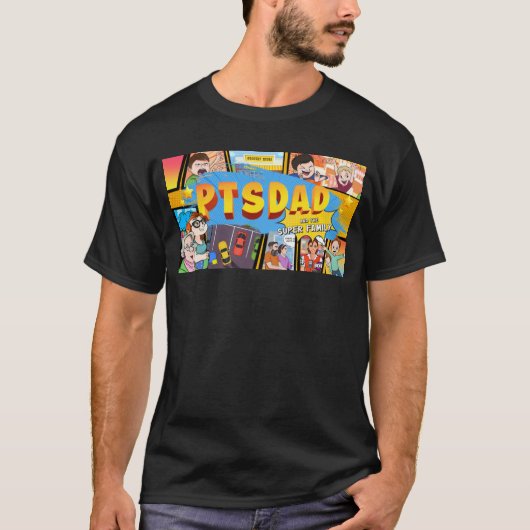 PTSDad - T-shirt (Voorkant)
