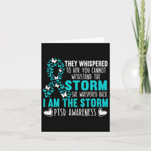 PTSS Awareness Butterfly Posttraumatische Stress D Kaart