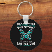 PTSS Awareness Butterfly Posttraumatische Stress D Sleutelhanger (Voorkant)