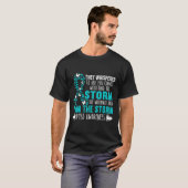 PTSS Awareness Butterfly Posttraumatische Stress D T-shirt (Voorkant volledig)