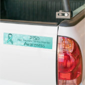 PTSS Awareness TealRibbon Bumpersticker (Op Truck)