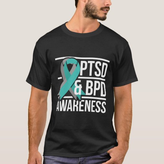 PTSS en BPD bewustzijn T-shirt (Voorkant)