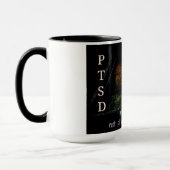 PTSS Niet alle wonden zijn zichtbare drank Mok (Links)