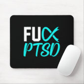 PTSS Post Traumatische Stress Disorder Awareness R Muismat (Met muis)
