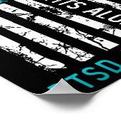PTSS Post Traumatische Stress Disorder Awareness S Poster (Hoek)
