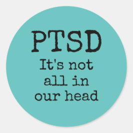 PTSS-sticker Ronde Sticker
