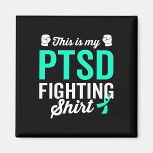 PTSS Stress Warrior Survivor Awareness Get Well Re Magneet